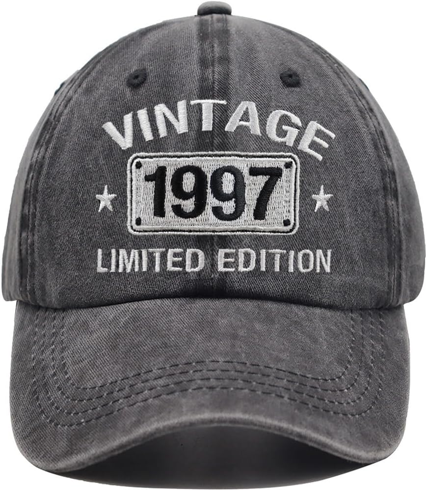 Vintage 2004 2003 2002 2001 2000 1999 1998 1997 1996 1995 Limited Edition Adjustable Embroidered Baseball Cap