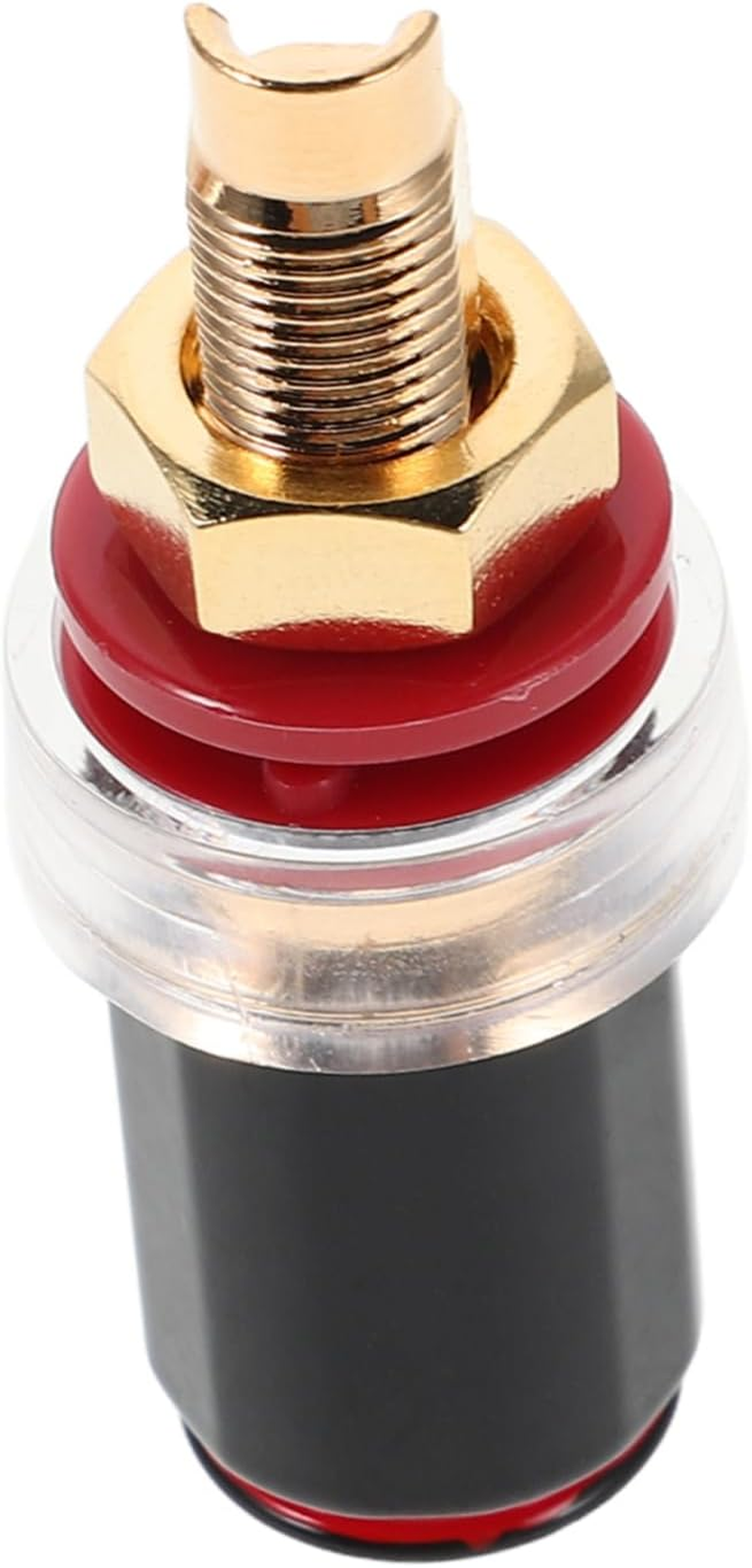 Mikinona Hifi Grade Speaker Wire Banana Plugs Connector Durable Binding Post Terminal for Home Theater and Professional Studio Audio Easy Installation High Fidelity Sound Preservation image number 3