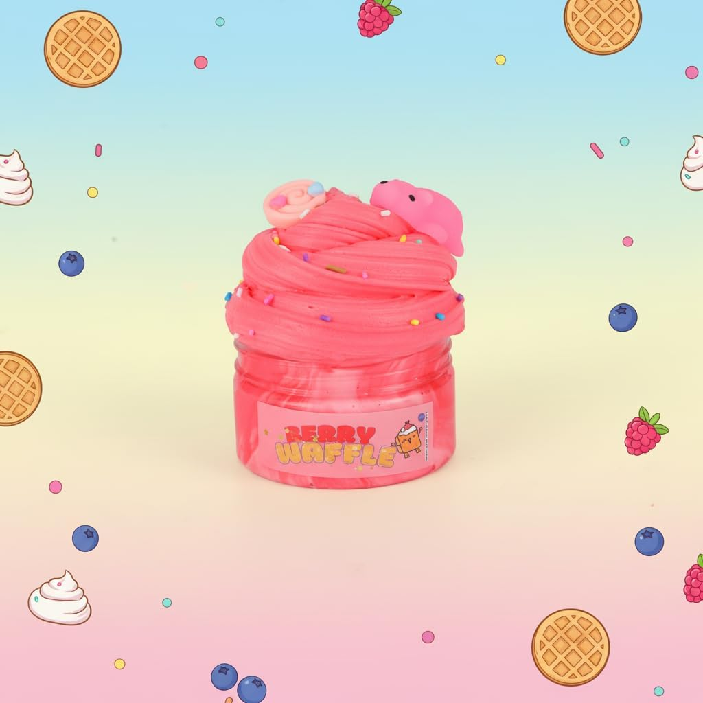 HUPPI BB Slime Kit Colour Changing Sweet Treat Trio - Scented, Stretchy, Fluffy, No Fuss Slime Set for Kids & Teens image number 6