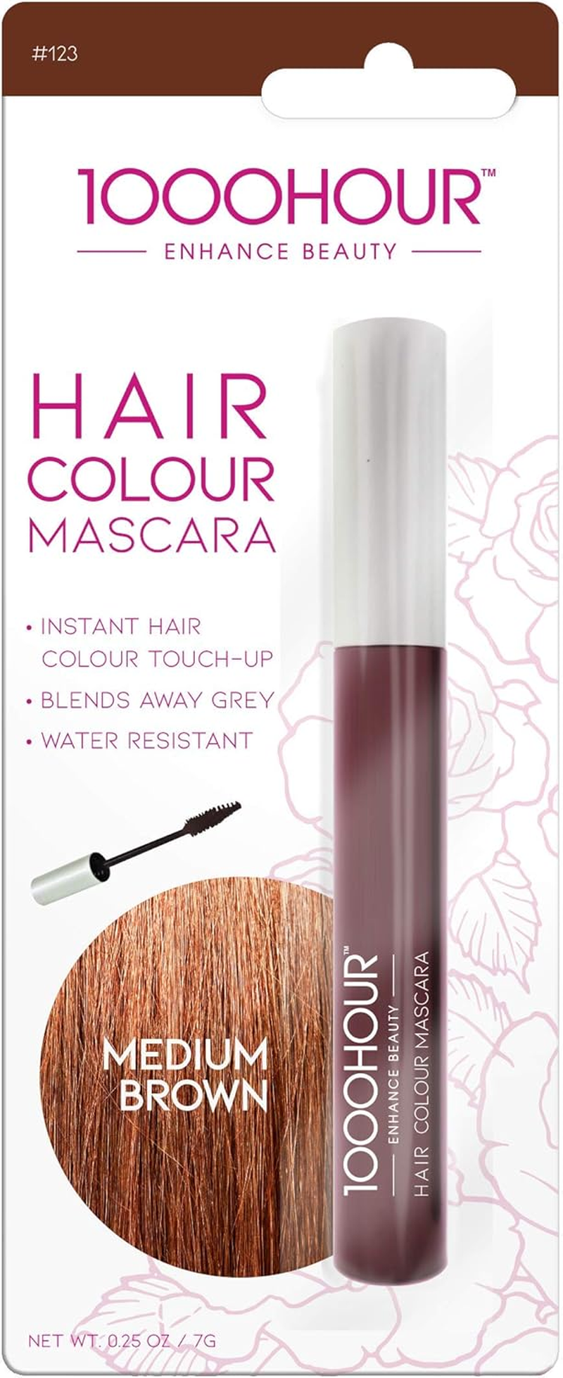 1000 HOUR Hair Colour Stick, Medium Brown, 14 G image number 3