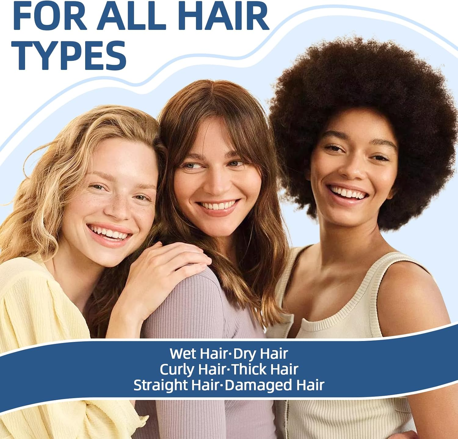 Daily Gard 2 Pack Detangler Hair Brush and Mini Hair Brush, Dry and Wet Hair Brush for Women Men Girls, Detangling Hairbrush for Wet/Dry/Curly/Thick/Long/Wavy/Damaged Hair, Blue - Green image number 3