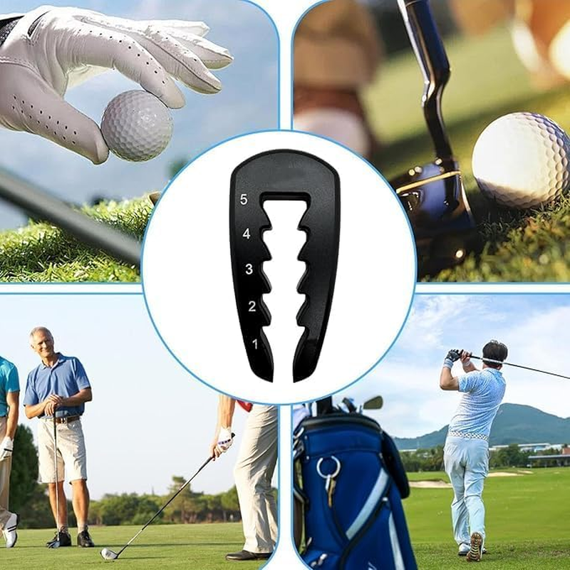 Tee Height Adjuster - Adjustable Tee Holder Portable Precision Setting Tool, Golf Swing Training Aid, Black Golf Club Bag Accessories, Training Equipment Aid for Consistent Swings image number 4