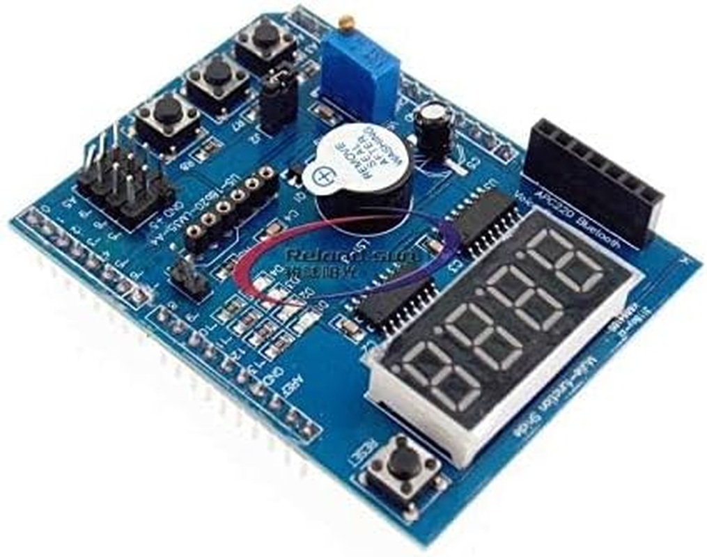 5Pcs Mega2560 Multifunctional Expansion Board with Button Digital Tube Buzzer DIY Kit image number 4
