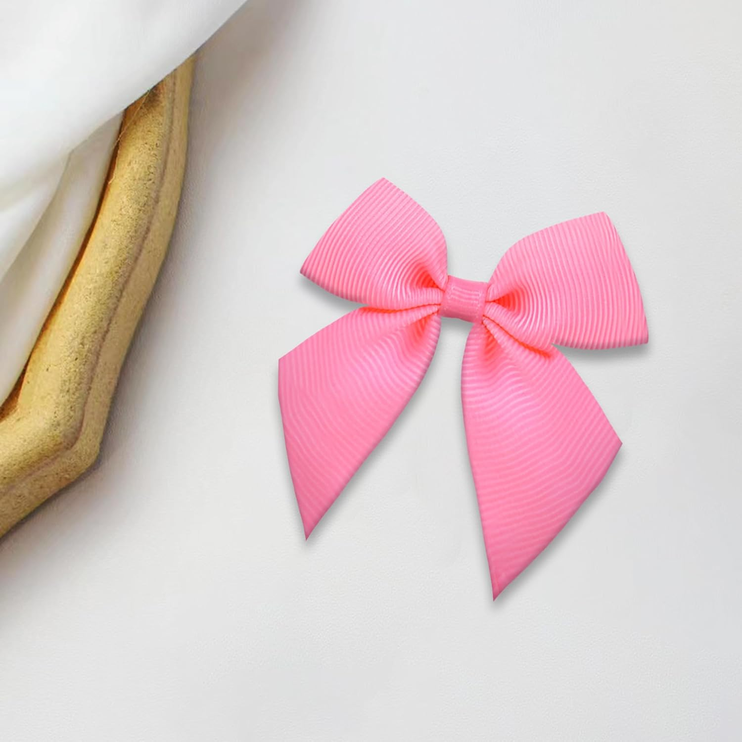 Bow Hair Clip Accessories Large Ribbon Bows School Party Girls,1Pcs in a Pack 12 Colours (Purple)