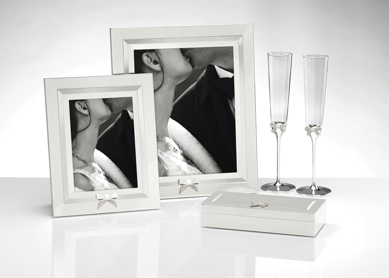 Kate Spade New York Grace Avenue 5" X 7" Frame, 1.60 LB, Metallic image number 1