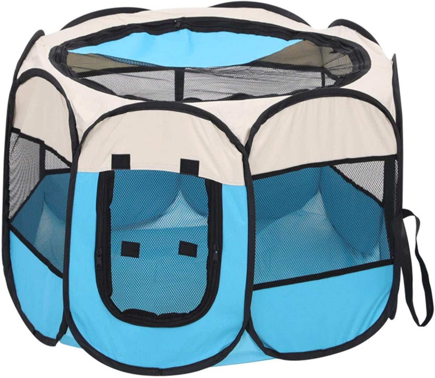 MBETA Pet Fence Pet Tent Oxford Cloth Scratch-Resistant Foldable Dog Cage Dog Cat Delivery Room Doghouse Cathouse