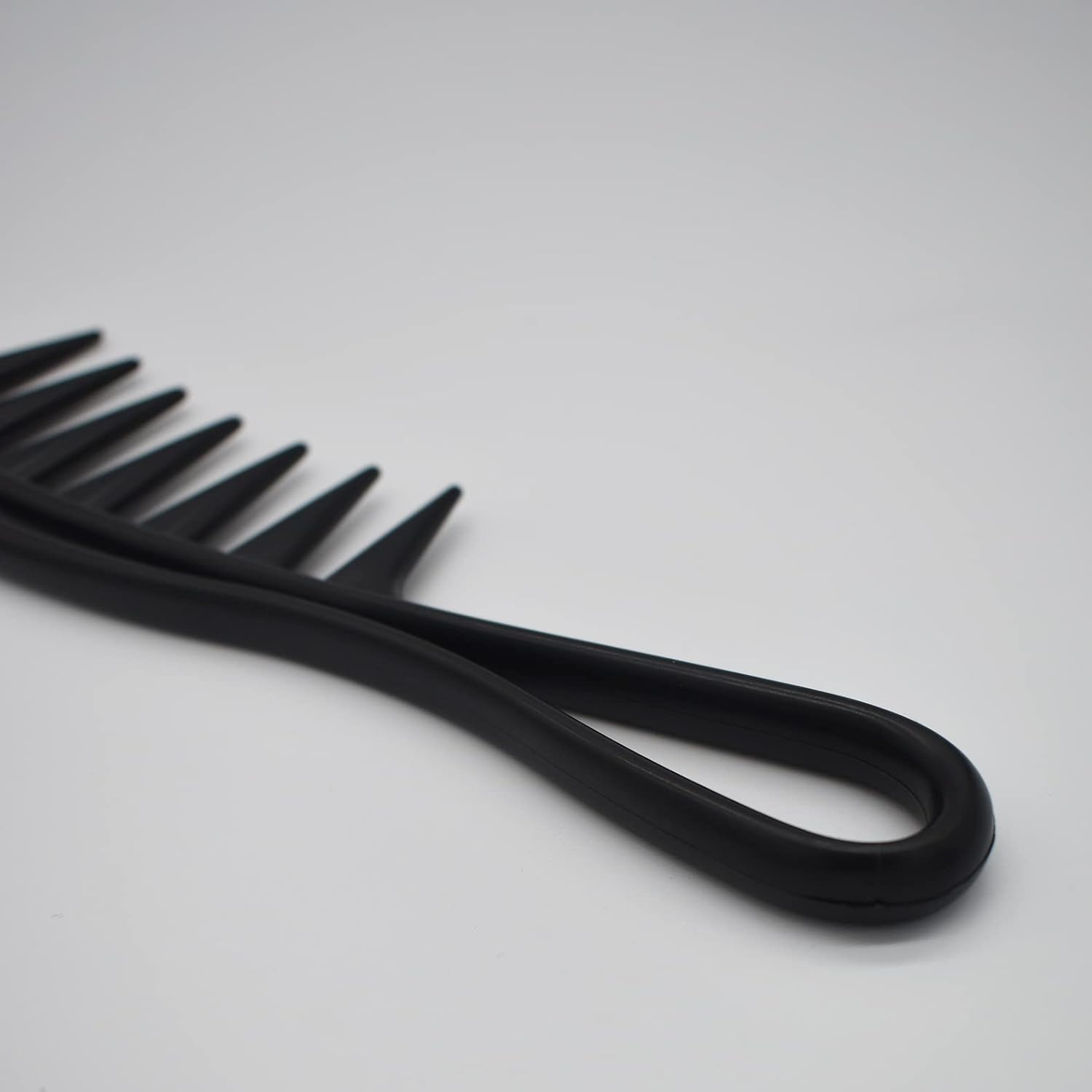 Professional Wide Tooth Shark Combs, Curly Hair Comb, Afro Hair Comb, Large Hairdressing Comb for Salon Barber Comb Hair Styling Comb, Black