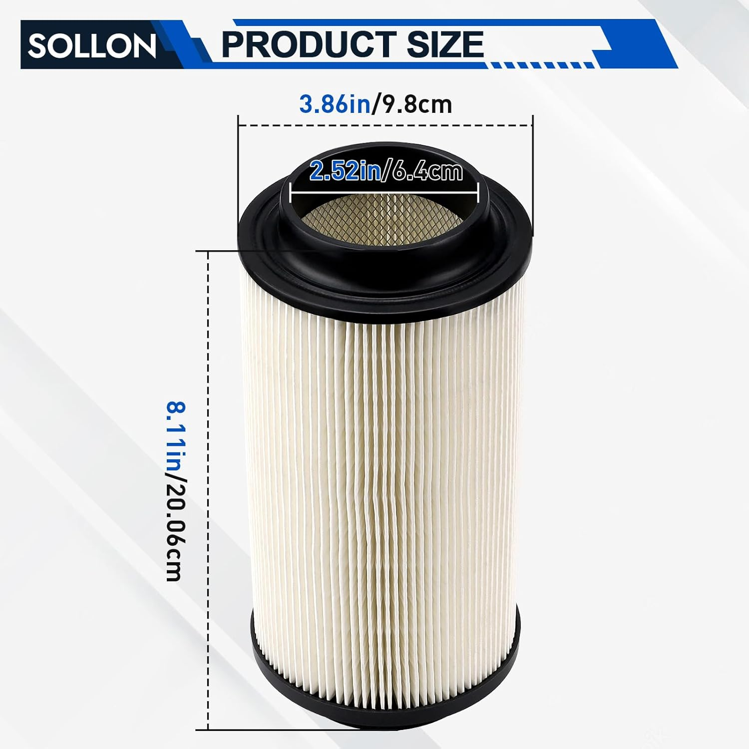 7080595 Air Filter for Polaris Sportsman 450 500 570 850 335 400 550 600 700 800 Scrambler Magnum Worker Xpedition ATV Parts image number 5