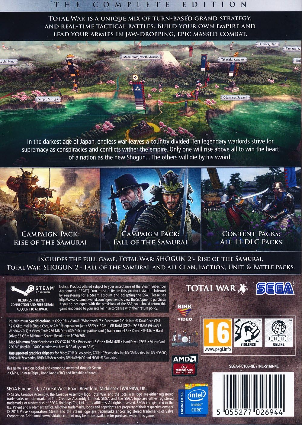 Total War: Shogun 2 - the Complete Collection (PC DVD)