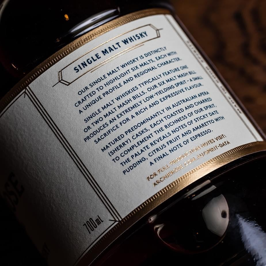 Archie Rose Single Malt Whisky 700 Ml image number 5