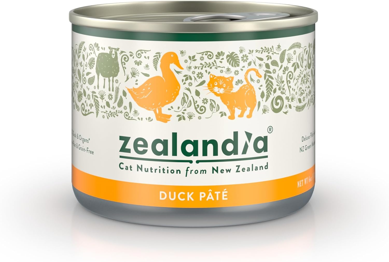 Duck Pate Cat Formula, Adult Cat Food, Grain-Free, Complete & Balanced image number 1