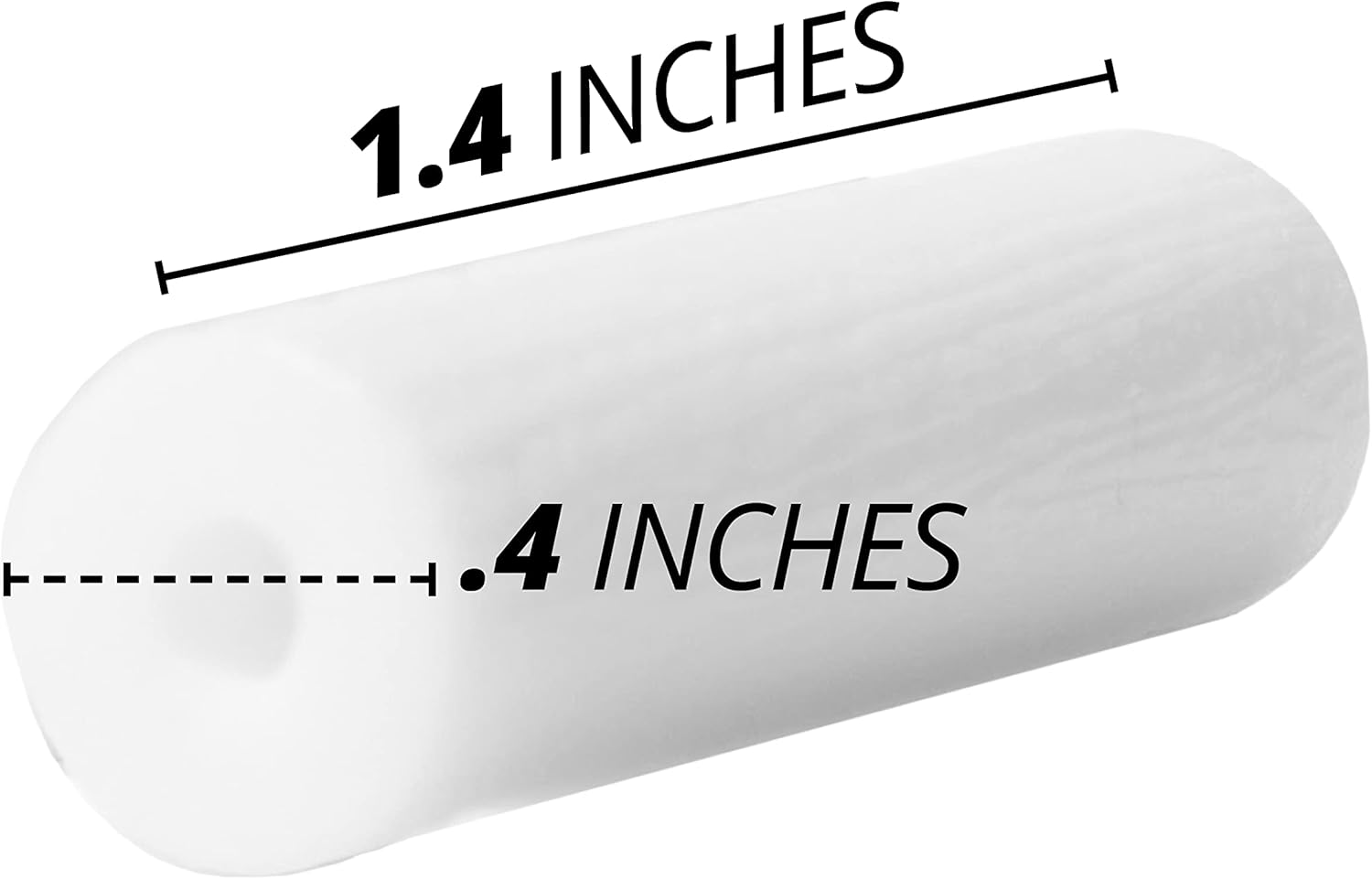 IXO Aligner Seater Chewies for Invisalign Aligners, Unscented, Bulk Pack in Resealable Bag (10 Pcs) (White) image number 1