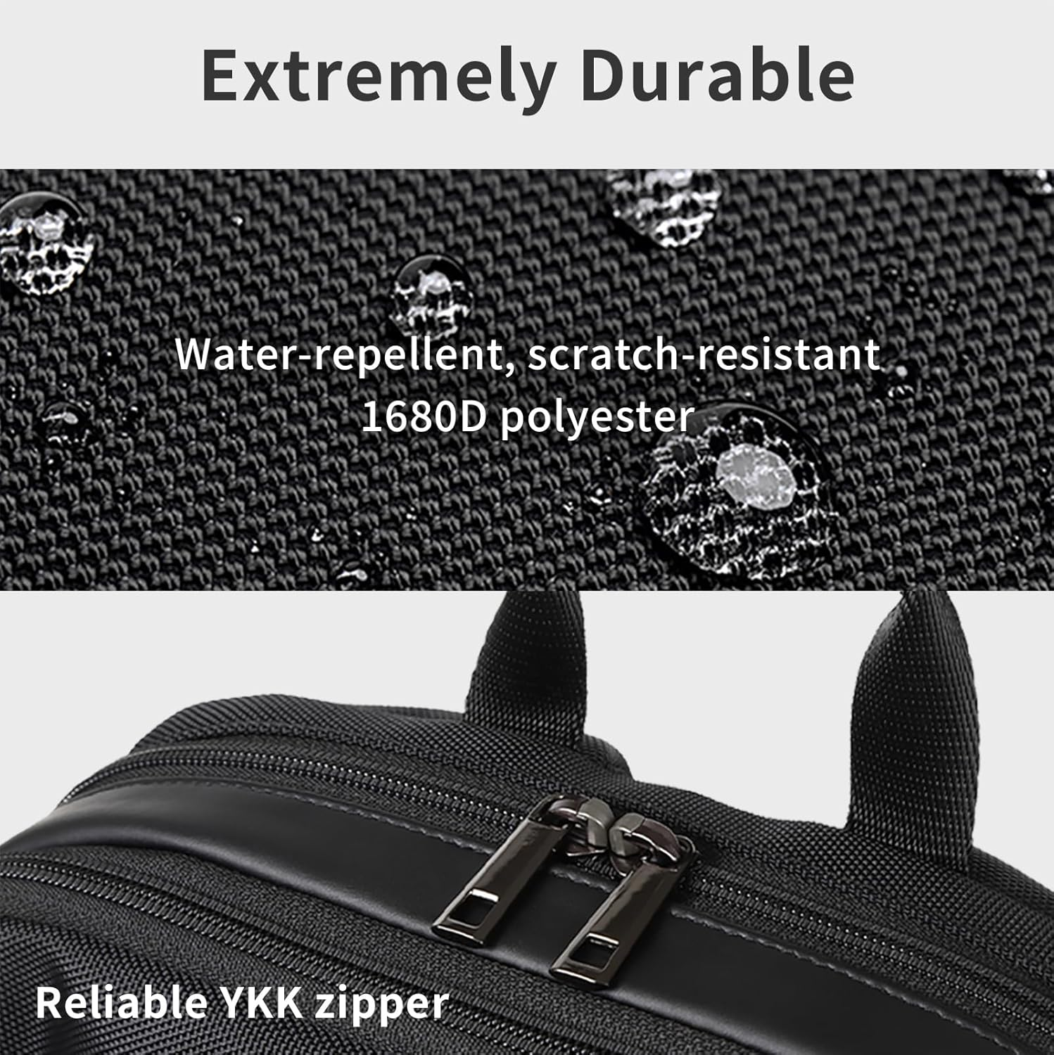 Zepirion Expack Men'S Slim Business Backpack, Twice Expansion, Water Repellent, 15.6-Inch Laptop, A4 Storage, Thin Backpack, Commuting Bag image number 1