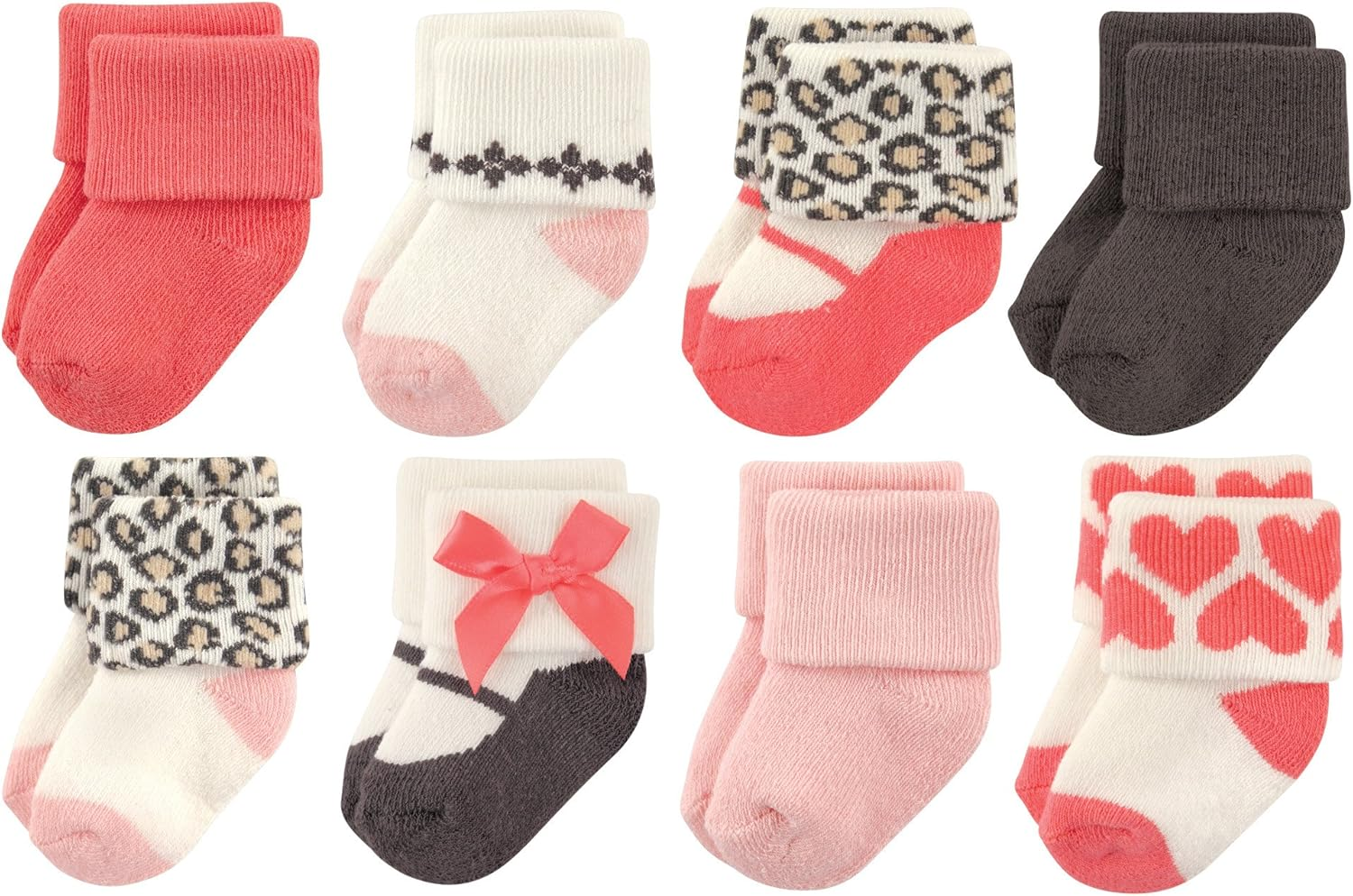 Luvable Friends Unisex Baby Newborn and Baby Terry Socks image number 5