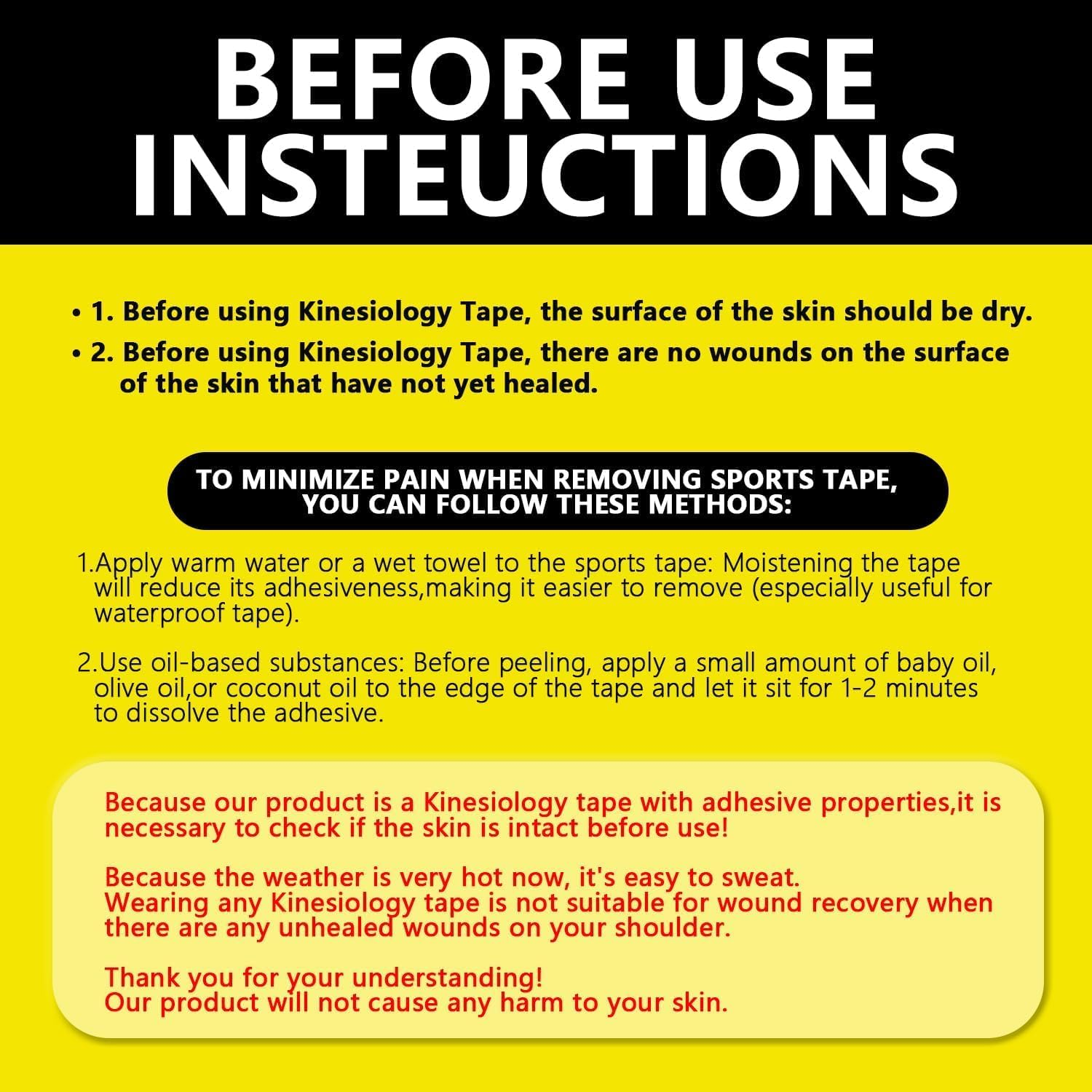 Kinesiology Tape for Shoulder-16 Pcs Precut Sports Physio K Tape Support and Muscle Pain Relief, Original Cotton Waterproof & Breathable, Latex Free Elastic Kinesiology Athletic Tape for Pain Support & Muscle Sports image number 2