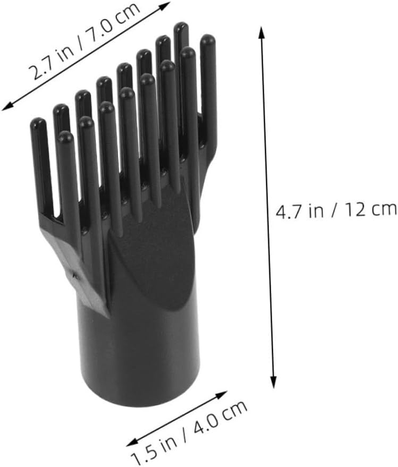 Yardwe 3Pcs Wide Tooth Comb Nozzle Attachment for Hair Dryer Retractable Comb for Dogs and Cats for Home Pet Grooming and Efficient Drying Salons image number 5