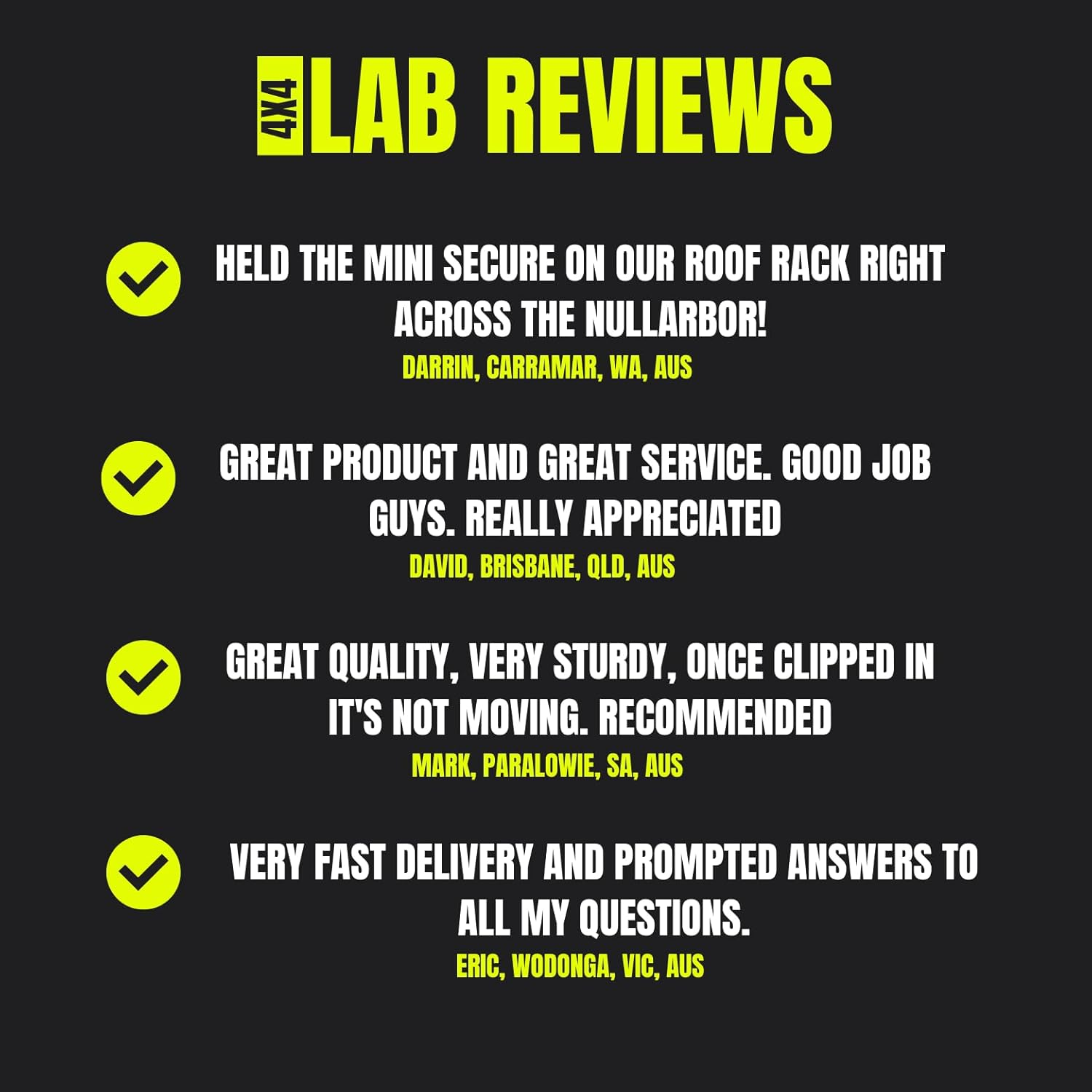 XL Starlink Mini Roof Rack Platform Tray Mount | 4X4Lab