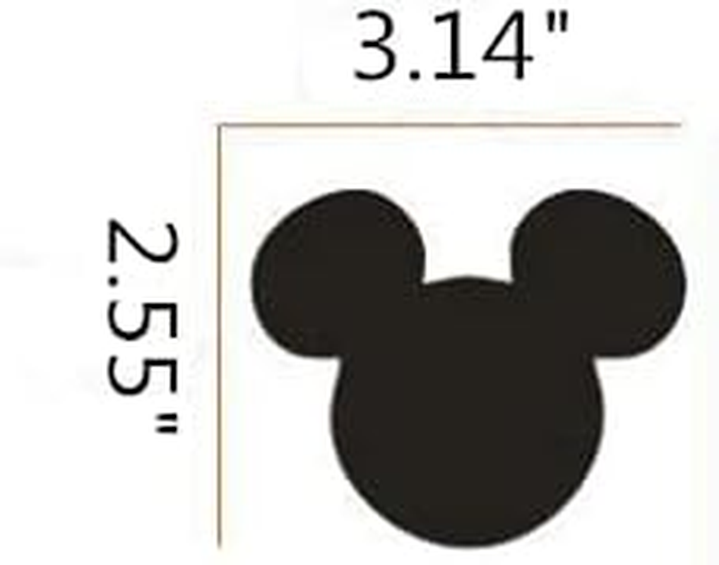 HORNO Cartoon Wall Sticker,Cute Animal Wall Art Easy Removable(Black) image number 4