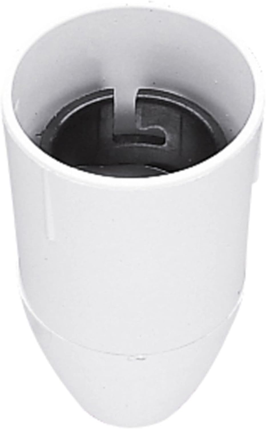 HPM 4 Terminals Bayonet Cap with Cord Grip Lamp Holder, White