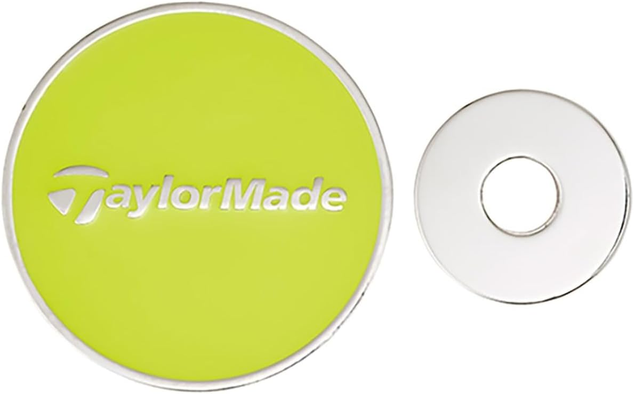 Taylormade Circle Logo Twin Marker Set Lime Unisex Marker 25SS image number 1