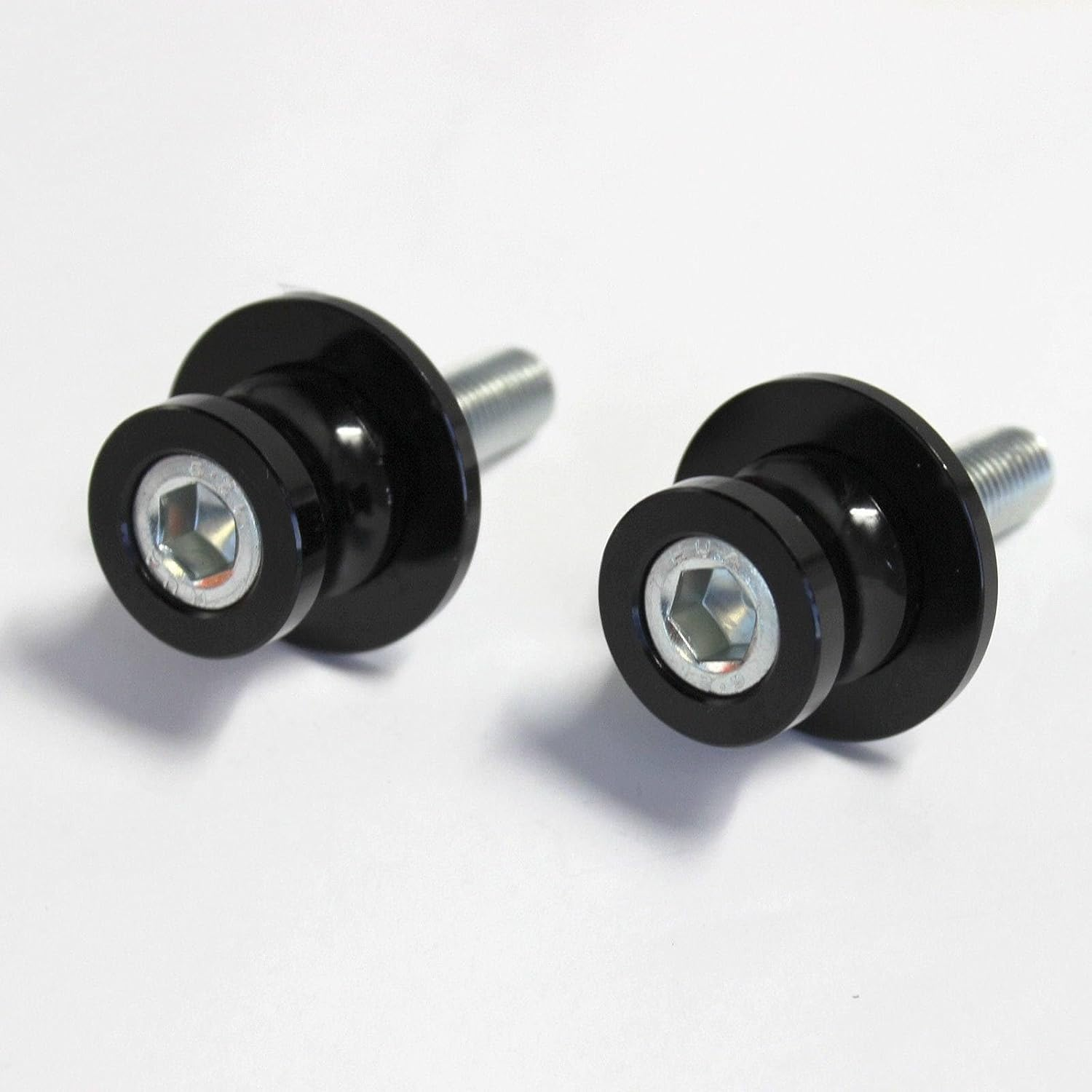TDR 10Mm Universal CNC Swingarm Spools Sliders Ninja 250 300 400 500 ZZR600 Versys ZX6R ZX10R ZX12R ZX14R YZF FZR TZR Pair Black image number 3