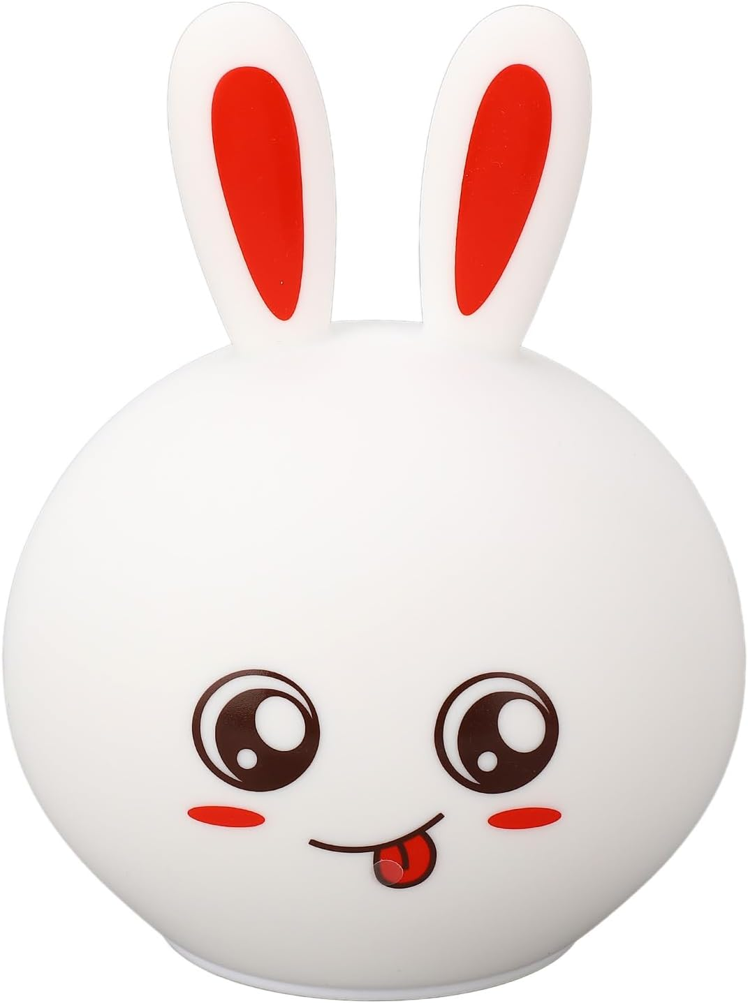 Rabbit Night Light Colorful Lighting Lamp for Bedroom Office Table Living Room Animal Design Home Decoration Comfortable Soft Bright Premium Material image number 2