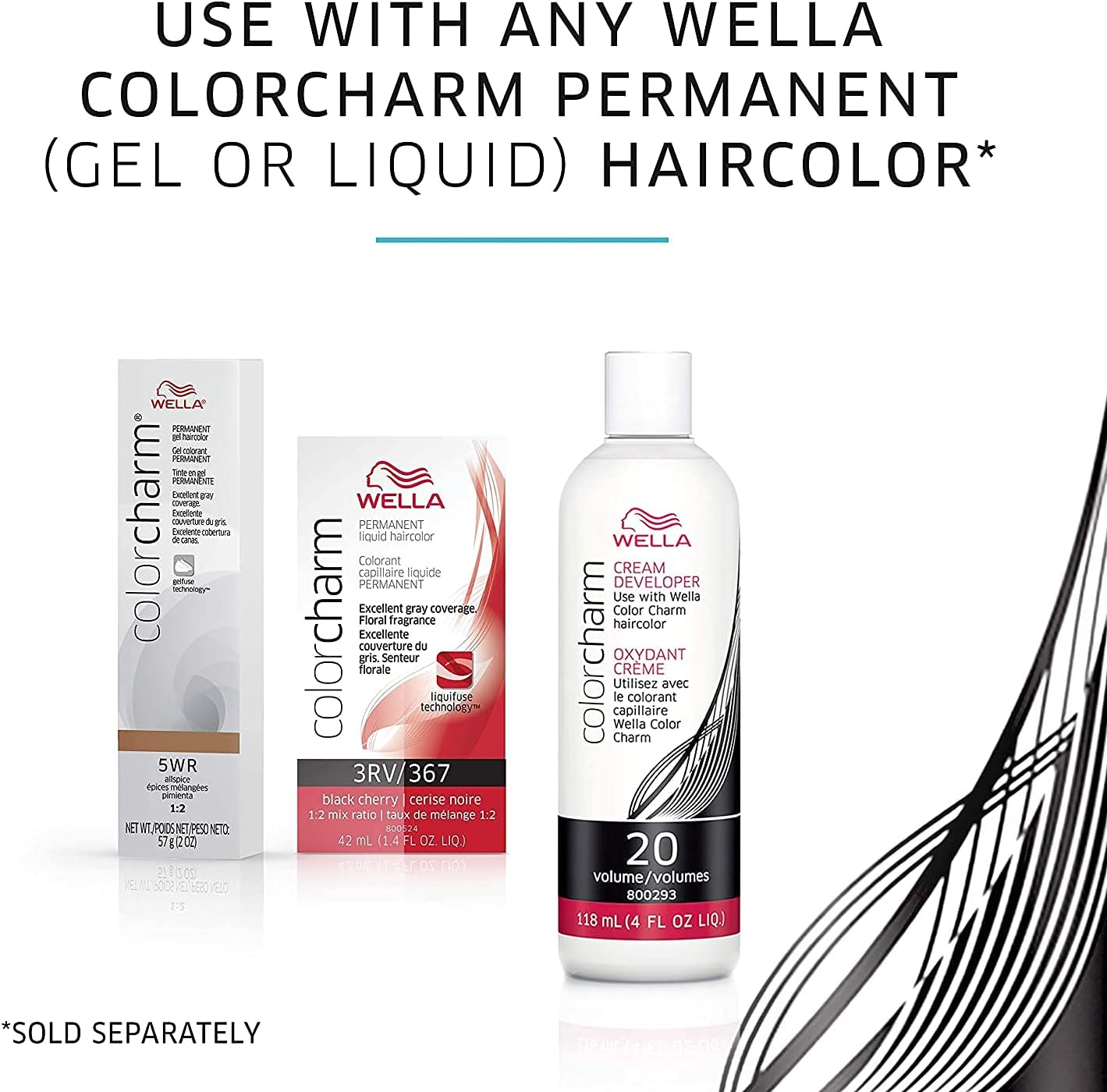 WELLA Colorcharm Developers, for Optimal Gray Blending and Rich, Multi-Dimensional End Results image number 6