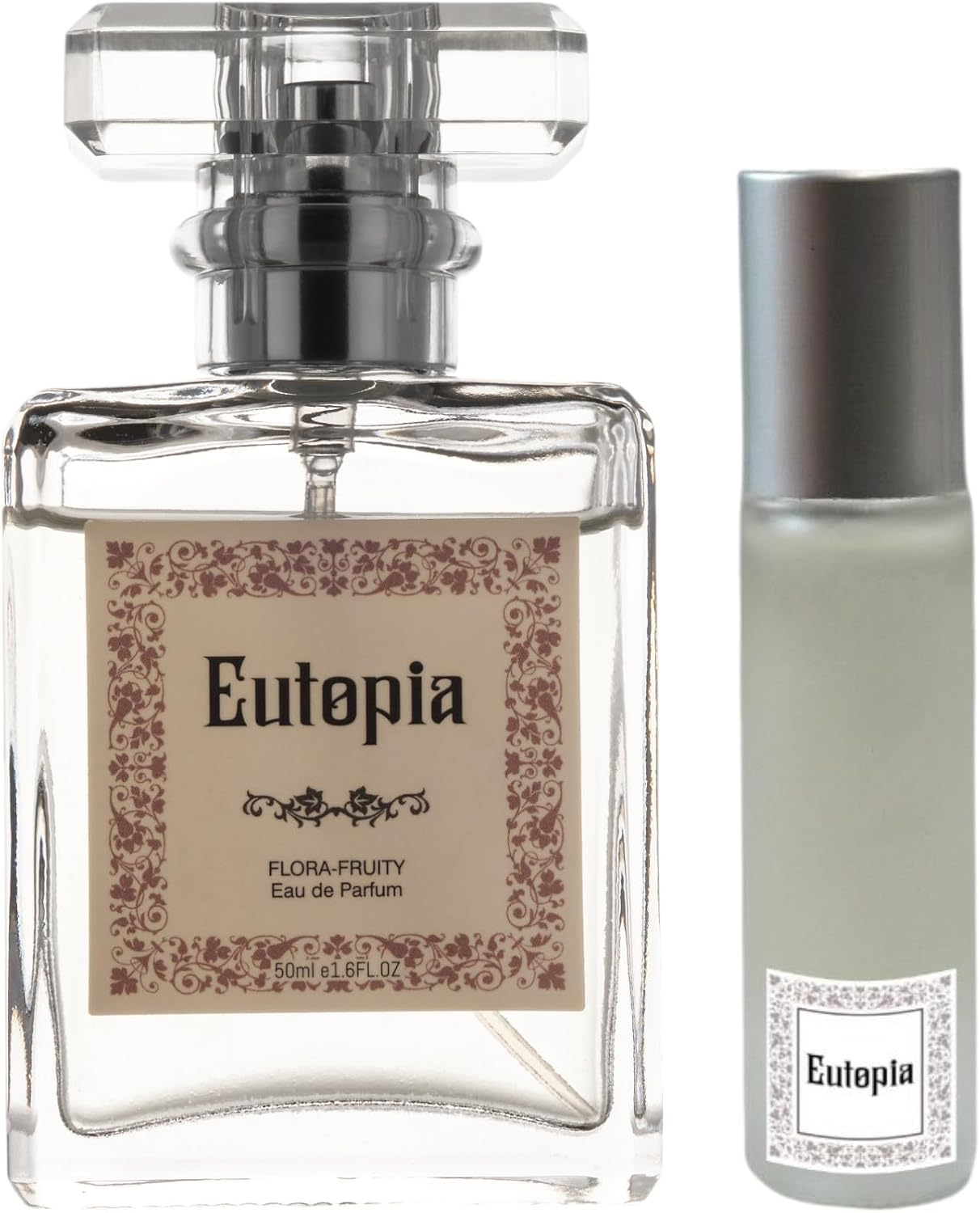 Eutopia Perfumes | Flora-Fruity Set 50Ml Perfume + 10Ml Perfume Oil | Inspired by Chnl-Chance Eau Tendre | Perfume for Men