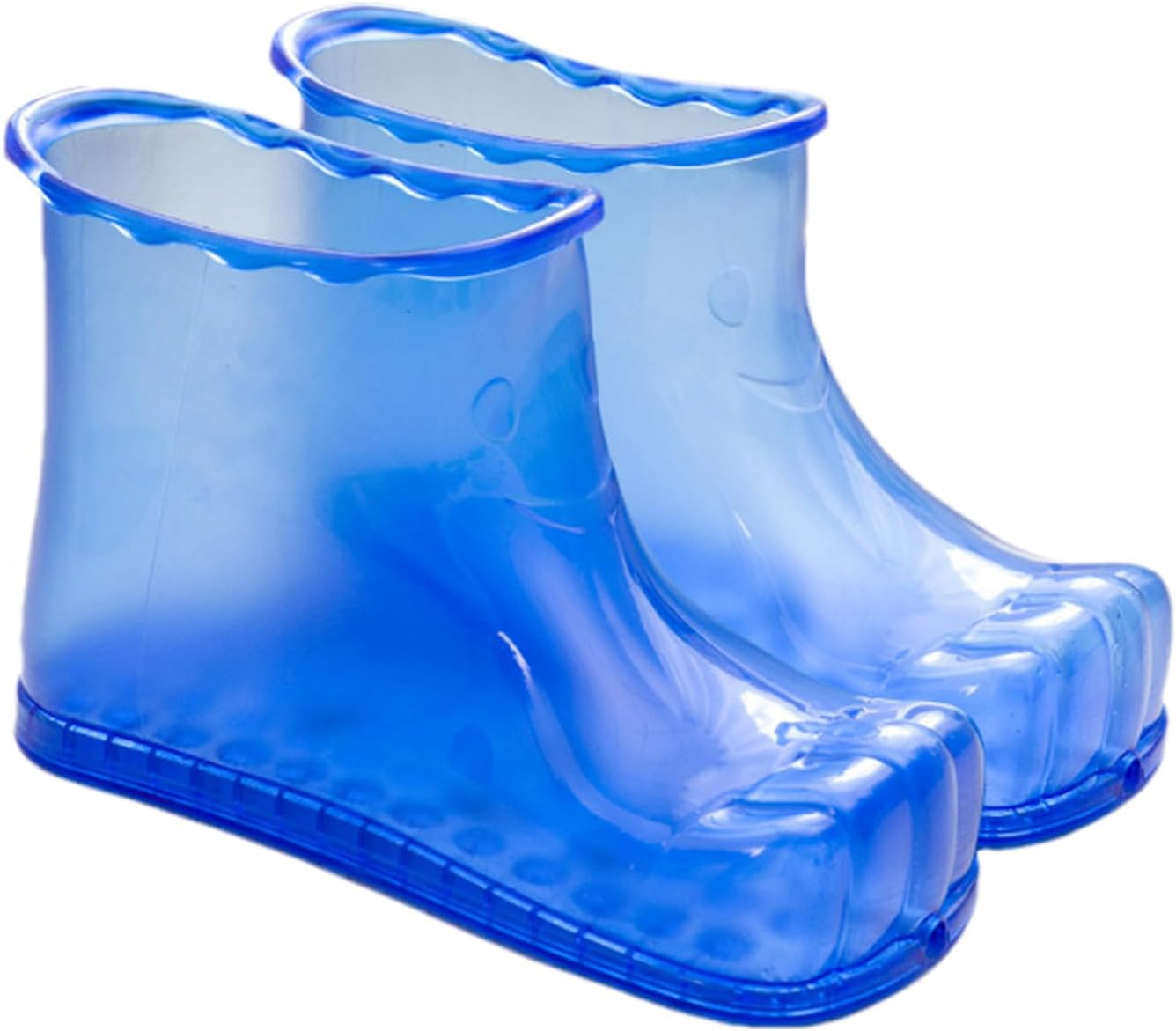 Foot Spa Soak Shoes | Anti-Slip High-Density Soaking Boots Portable Household Foot Soaker | Heatproof Footwear for Relaxation Massage Sho-Es with Walkable Foot-Bath