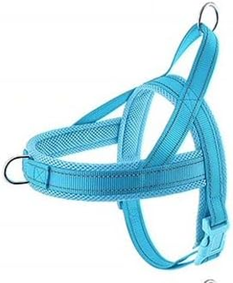 My Corgi Living Dog Harness, No Pull Design, Suitable for Small, Medium, and Large Dogs, Pink and Blue, Adjustable and Comfortable Fit, Ideal for Walking and Training (Pink, Small)