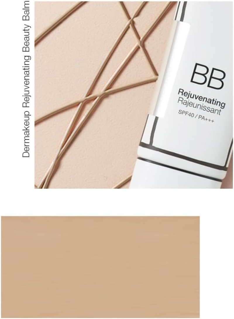 Rejuvenating BB Beauty Balm, Color-Changing Cream, Caramel Shade, 50Ml, Hypoallergenic, Paraben-Free, 2Nd Skin Complex, Sensitive Skin for Dr. Jart+ (02 Medium) - 01 Light image number 5