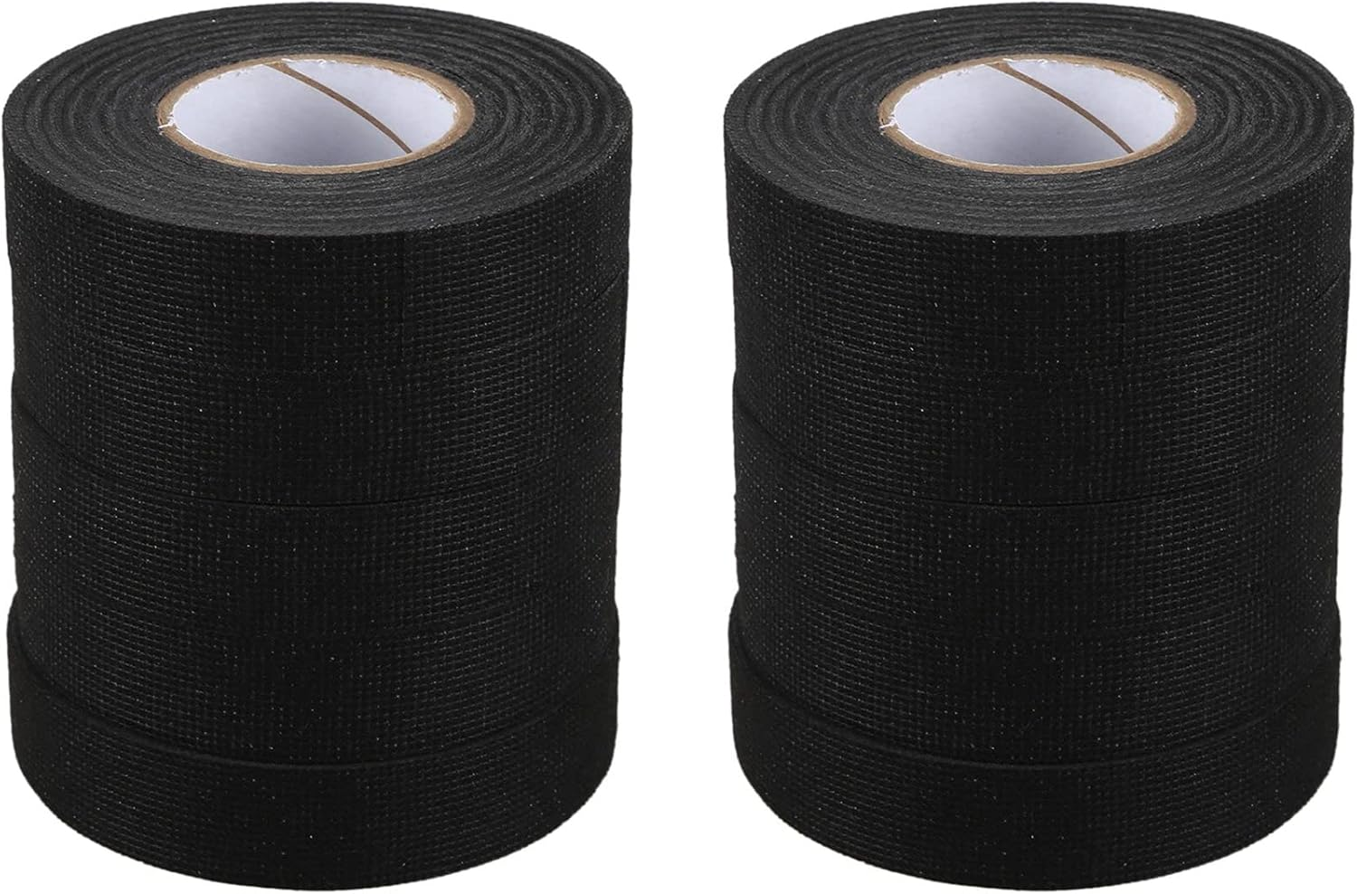 10Pc Heat- Wiring Harness Tape Looms Wiring Harness Cloth Fabric Tape Adhesive Cable Protection 19Mm X 15M image number 4