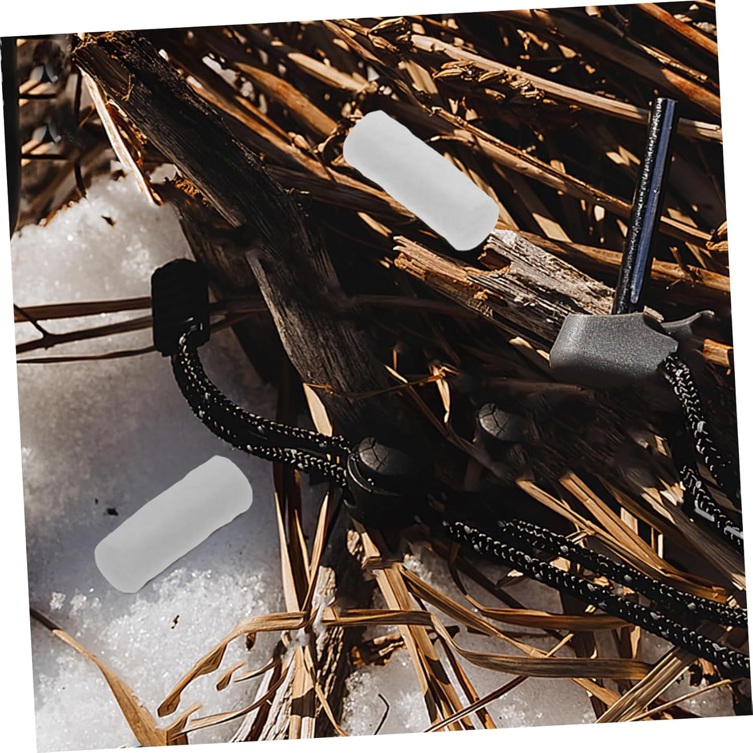 10Pcs Cotton Gauze Fire Sticks for Easy Ignition Great for Camping BBQ and Emergency Preparedness image number 1