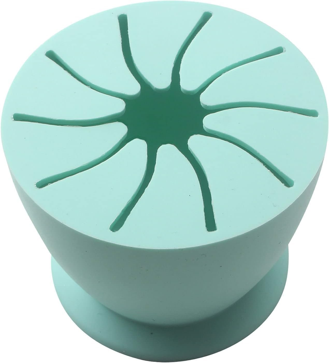 Green Weeding Scrap Collector- Desktop Garbage Collector -Suctioned Soft Silicone Crafts Weeding Tools- Scrap Holder Box Home Supplies Vinyl Box Tool image number 5