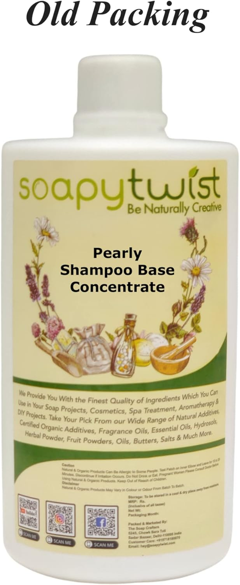 Soapy Twist Pearly Hand Wash Base Concentrate (750G) image number 3