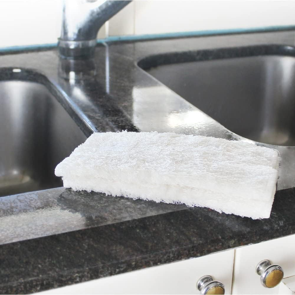 White Magic Eco Basics Bamboo Cleaning Cloths 3-Packs image number 2