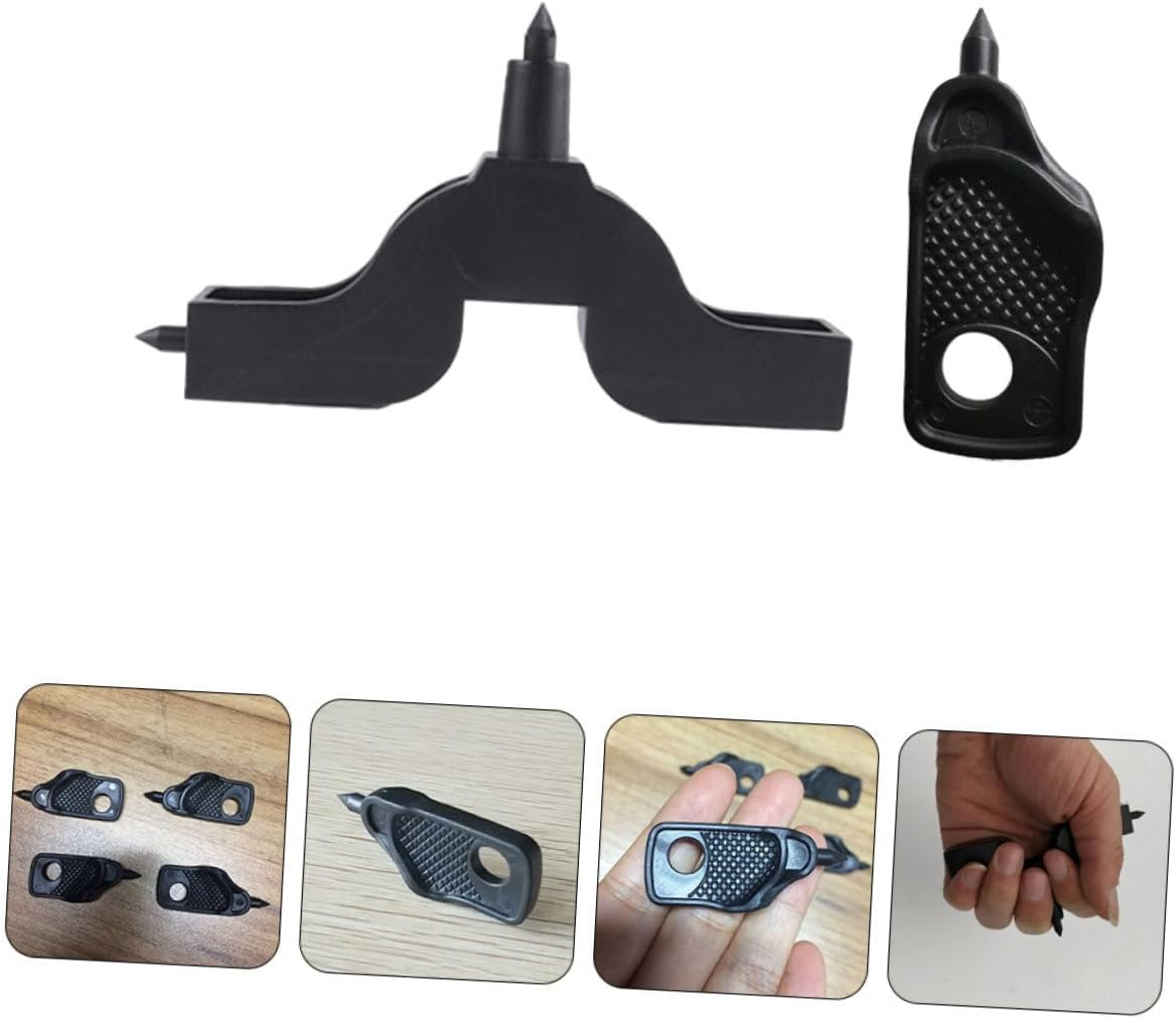4Pcs Drip Irrigation Punch Tool and Hole Puncher Set for Gardening Watering System Installation, Plastic Agriculture Drip Water Accessory with Mini and Bull Head Punchers, Outdoor image number 5