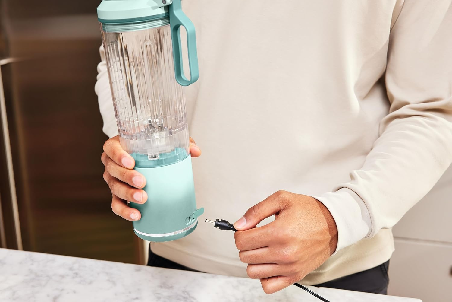 Ninja Blast Max Cordless Portable Blender, Sea Glass image number 5