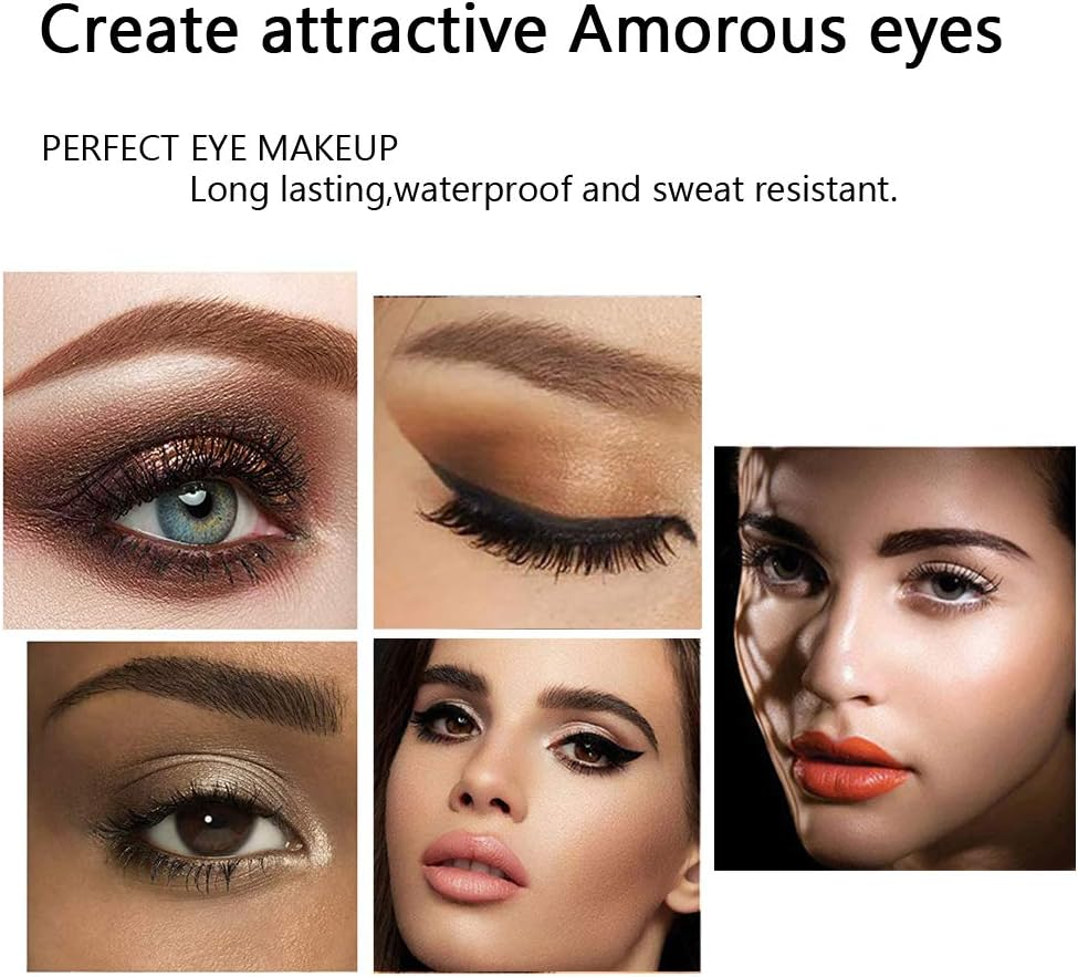 Wimode 5PCS Eyeshadow Stick Bright Light Shimmer,Nautral Cream Eyeshadow Pencil Highly Pigmented Eye Shadow,Waterproof & Long Lasting Glitter Eyeshadow image number 4