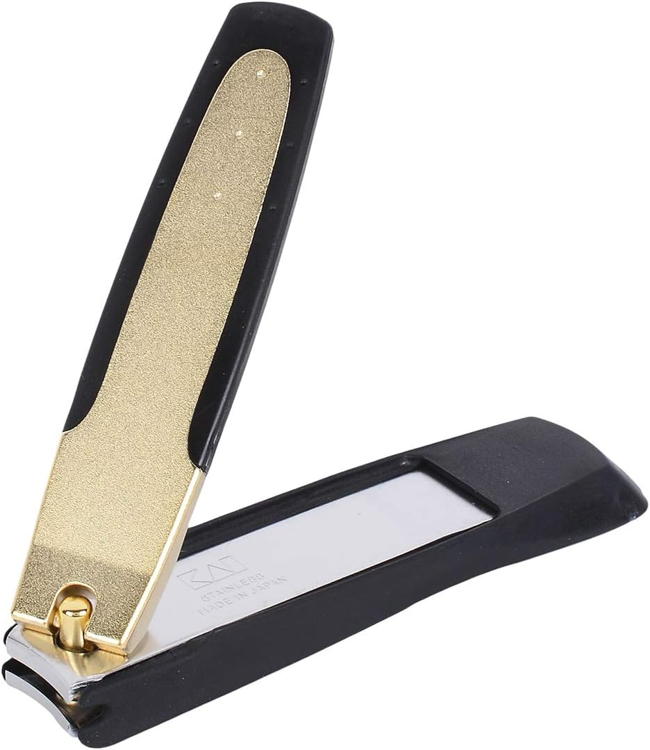 Kai KAI HC1843 Seki Magoroku Nail Clipper, Type 101 M, Curved Blade, Made in Japan image number 2