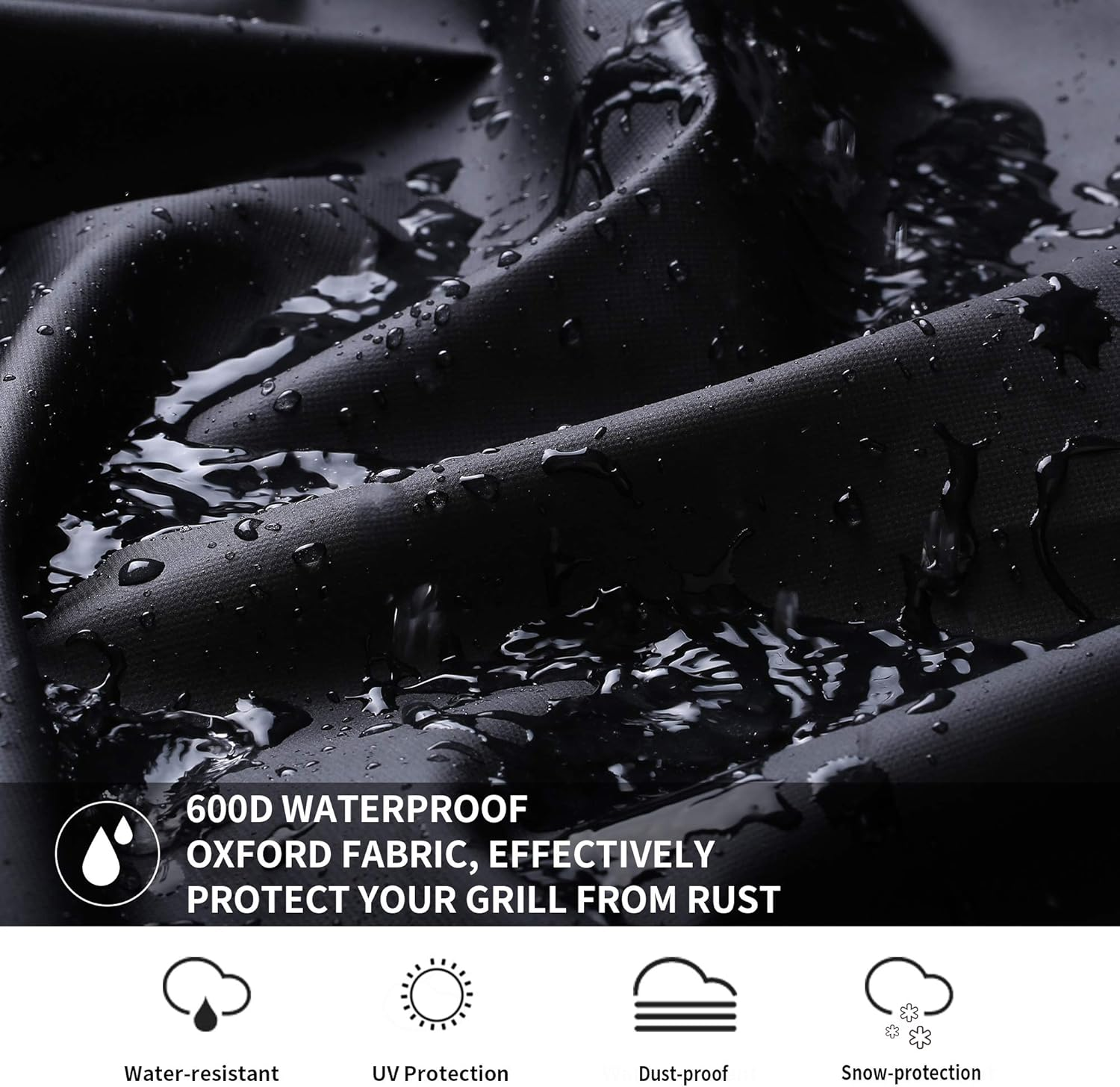 SUPJOYES Cover for Pit Boss Pellet Grill, Pitboss 820 Deluxe Pro Series Accessories, Grill Cover for Pit Boss Pro 850, Z Grill 700 Smoker Pellet image number 3