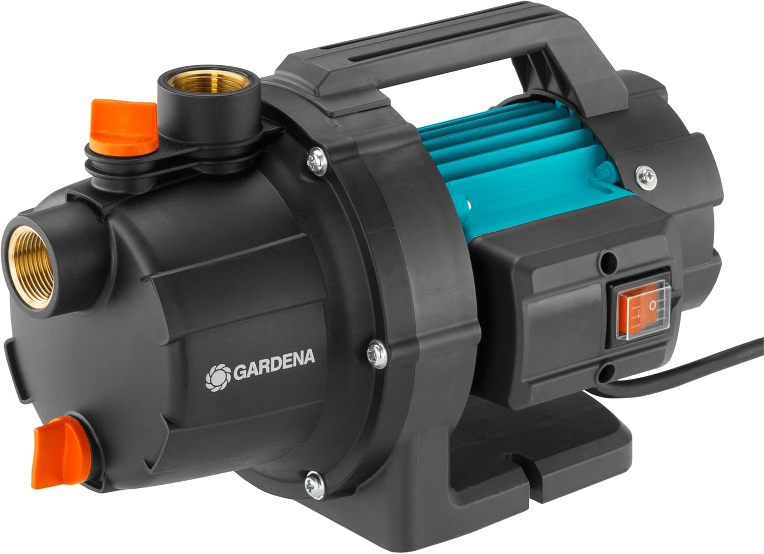 Gardena Garden Pump 3000/4 Basic: Irrigation Pump with 3000 L/H Flow Rate, Power 600 W, Durable Thanks to Stainless Steel Shaft, Sprinkler Connection Possible (9010-47) image number 5