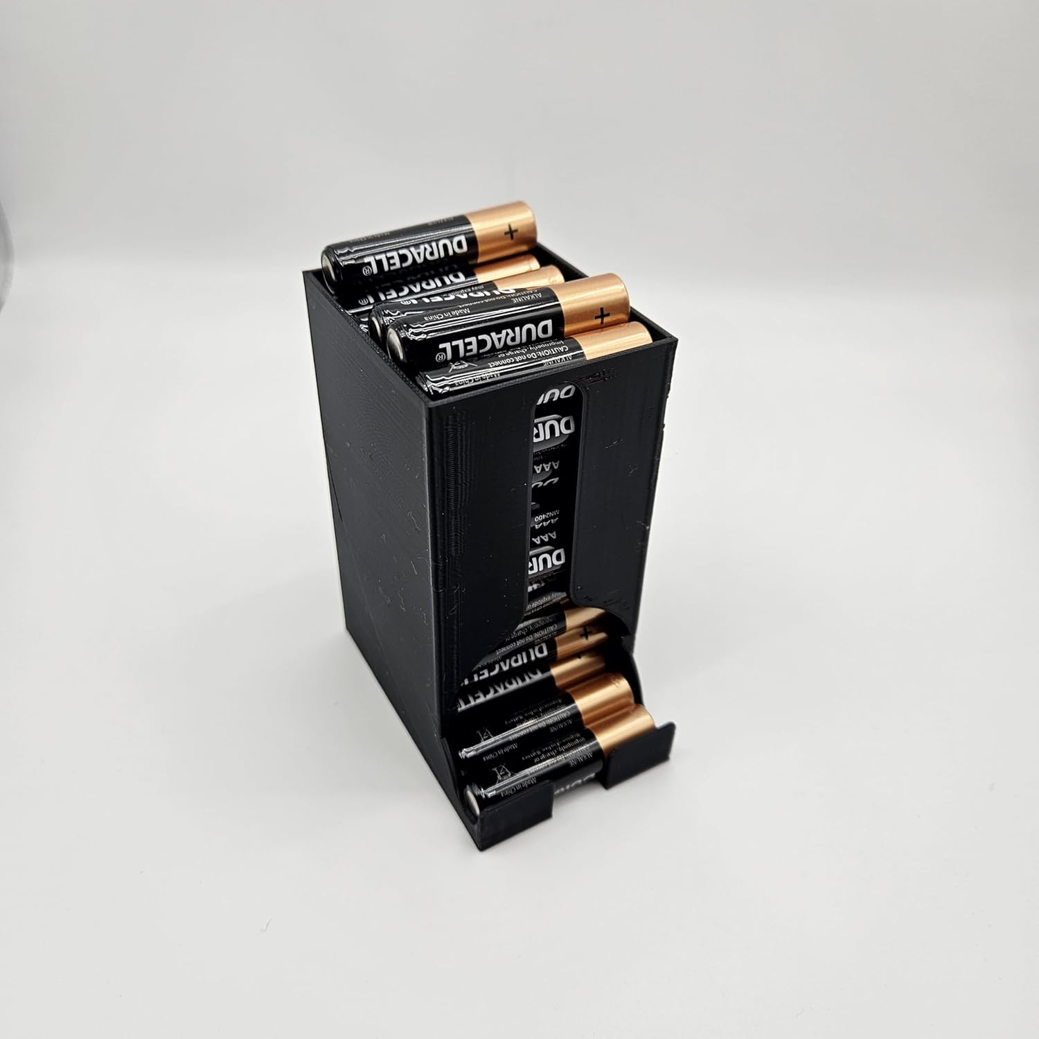 AAA Battery Dispenser 50 Batteries Compact Desktop Holder Organiser Storage Box Case - Made in Australia image number 1