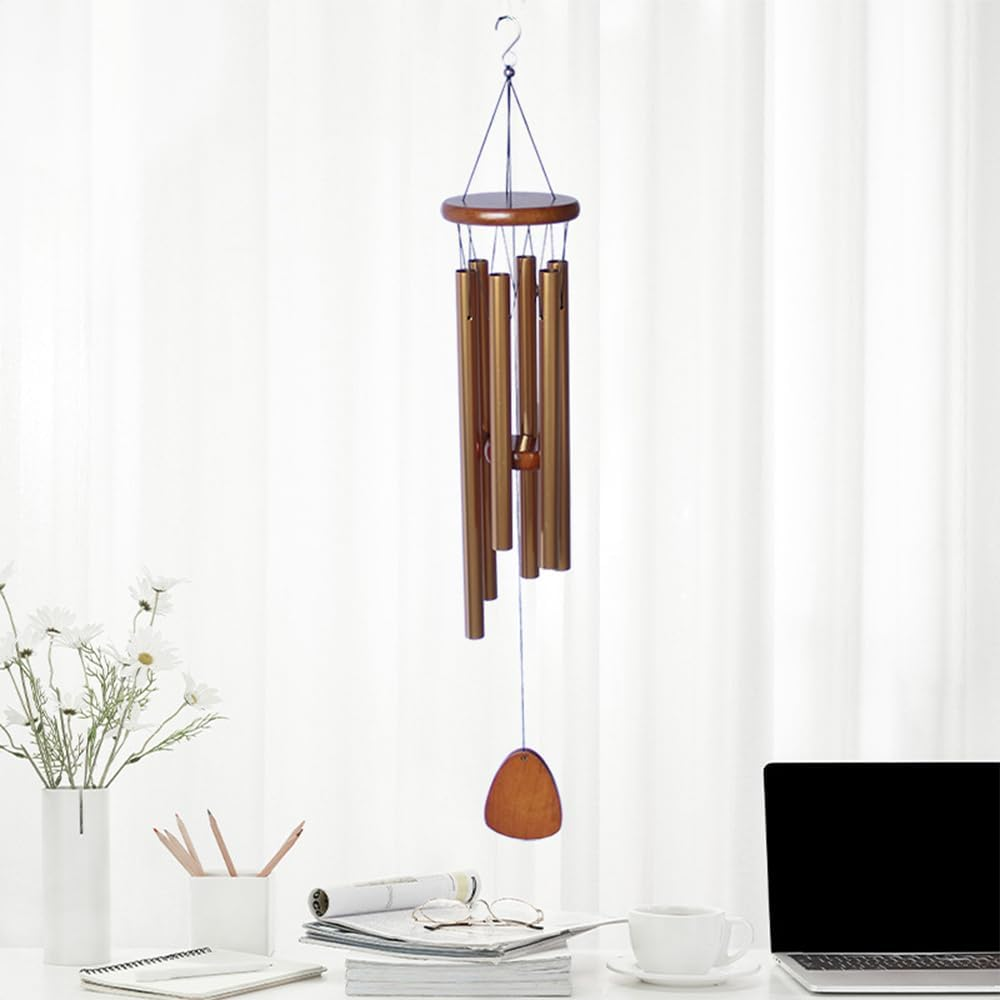 Large Wind Chimes for outside 71Cm Deep Tone Wind Chimes Memorial Sympathy Windchime for Gift Home Backyard Outdoor Decor Action