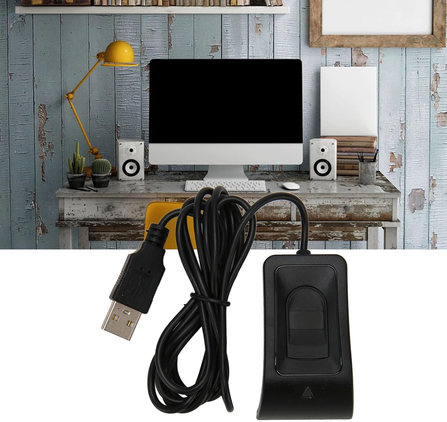 USB Fingerprint Reader,Auto Identification Reader Mini Fingerprint Scanner,Usb Interface,For Computer image number 2