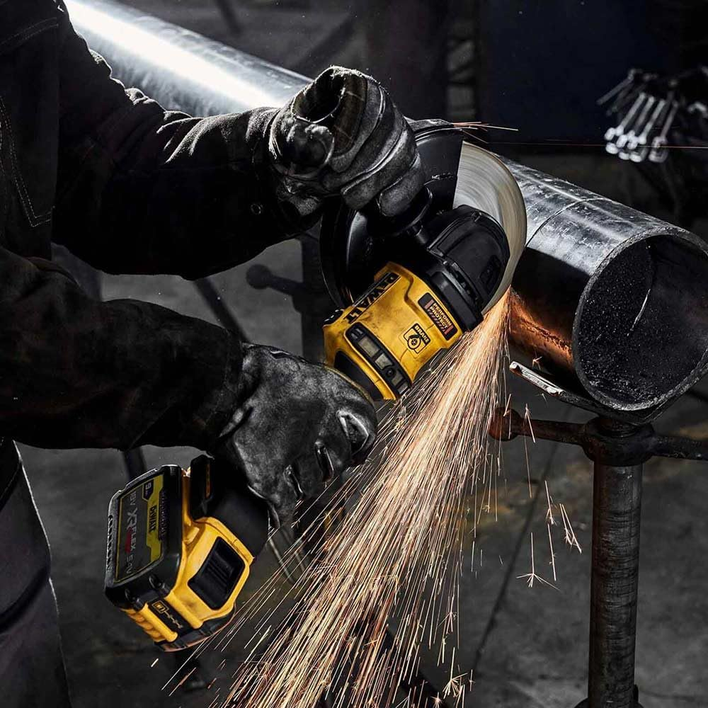 Dewalt 54V XR Flexvolt Angle Grinder with Bare Unit, 180 Mm Size image number 2