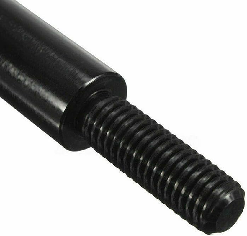 AIMALL 75Mm Gear Stick Shifter Extension for Land Cruiser 75 76 78 79 Series M12X1.25 Thread, CNC Machined Aluminium, Black Anodized Finish