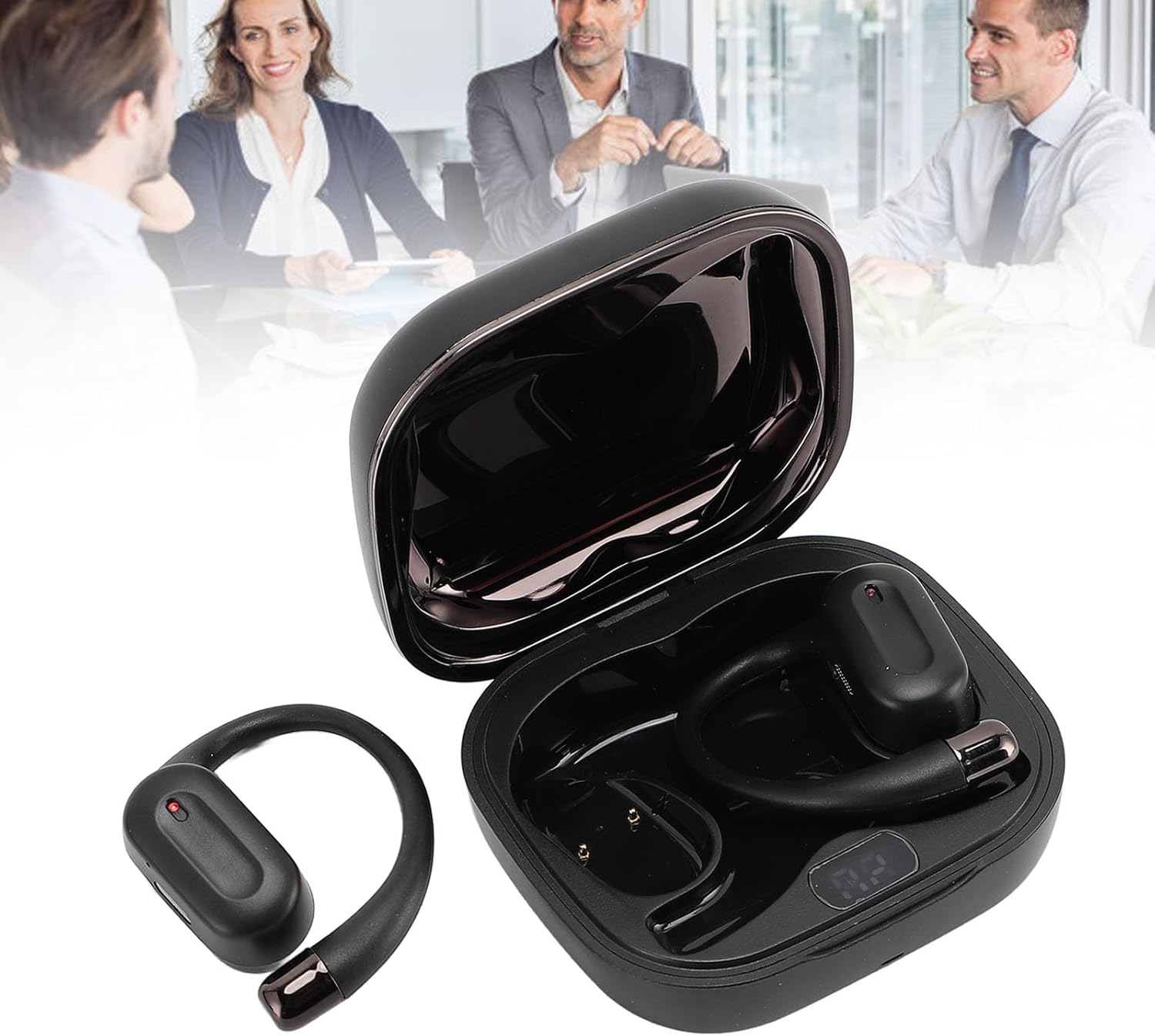 ASHATA True Stereo Touch Earbuds, Translation of 133 Languages, for Android & Systems, Translation Earbuds for Social Music Calling, 5.4 Noise Cancelling image number 6