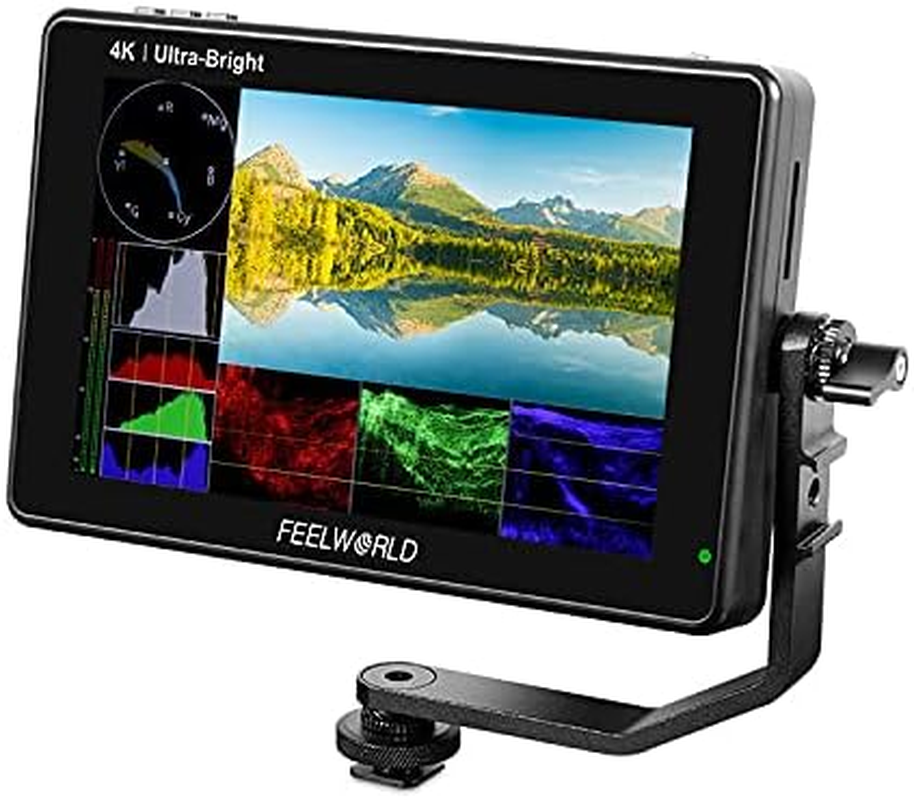 FEELWORLD LUT7 Pro 7 Inch Camera Field Monitor 2200Nit Touch Screen 1920 * 1200 4K HDMI IPS Panel 3D LUT