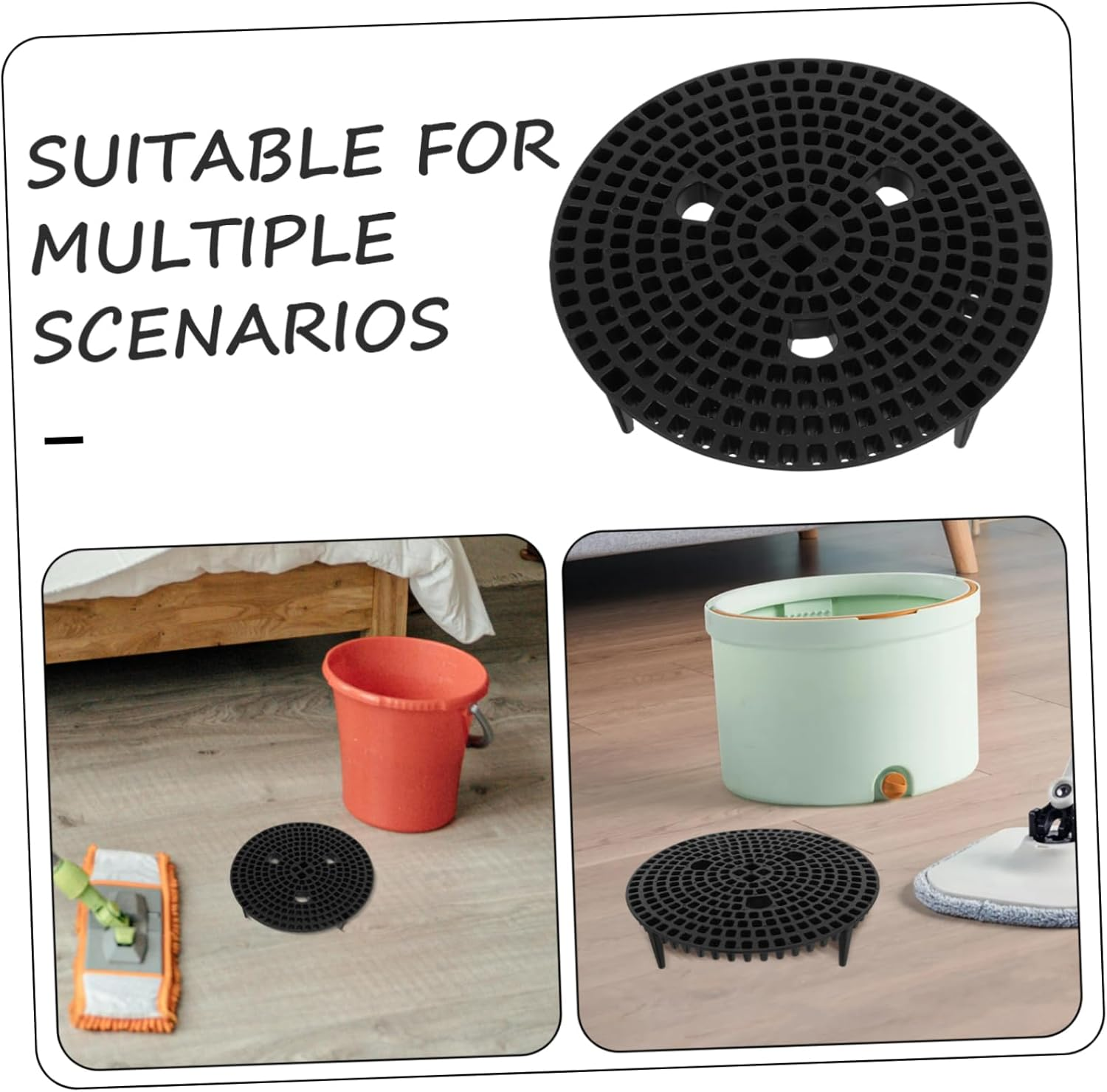 CONGARTENO Car Wash Bucket Filter Car Wash Isolation Net for Automotive Exterior Care Prevents Swirls and Scratches Sturdy Sand Settling Pad image number 5